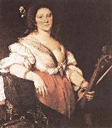 Bernardo Strozzi, Bernardo Strozzi, Joueuse de viole de gamb